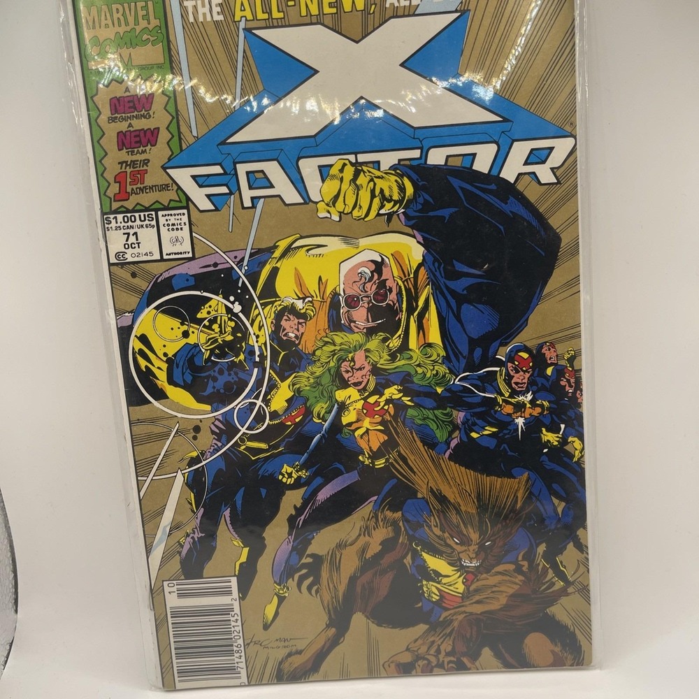 X Factor 71 Vol I (Marvel Oct 1991) New X Factor Team